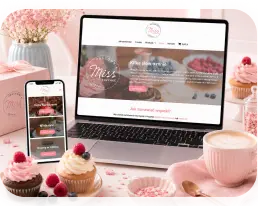Strona internetowa sklepu Miss Cup Cake