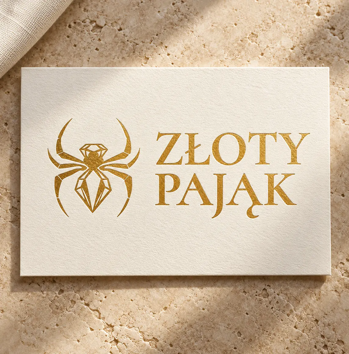Złoty Pająk — projekt graficzny