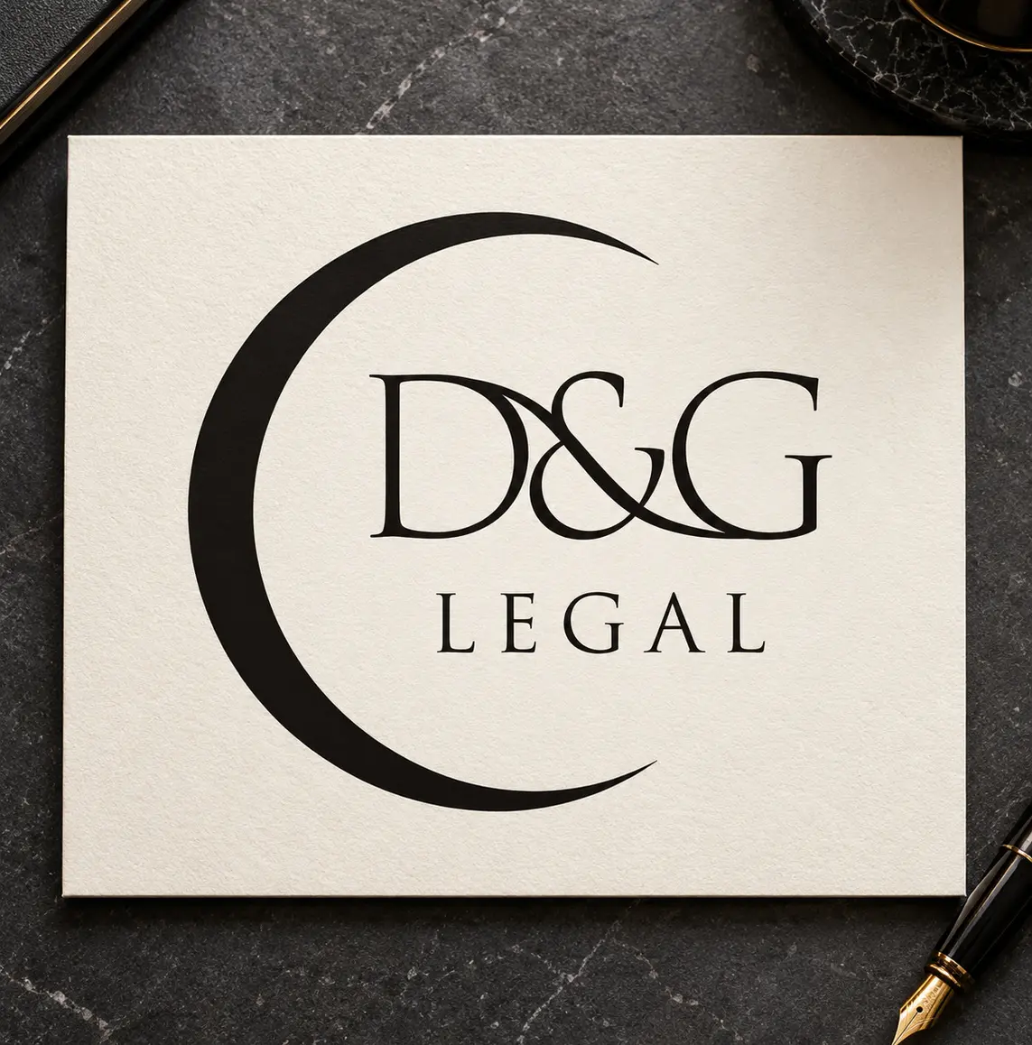 Logo dla kancelarii prawnej — realizacja logo