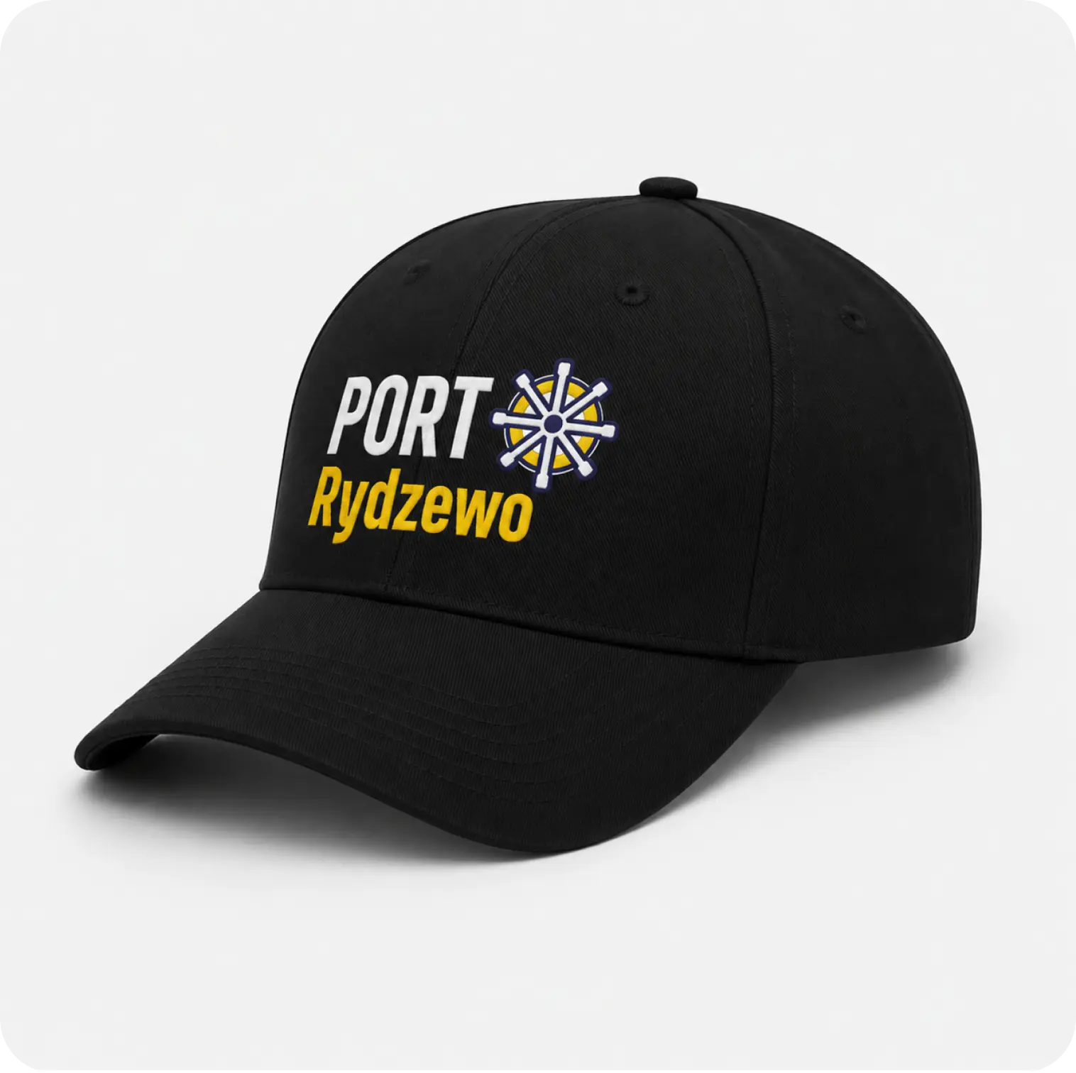 Czapki reklamowe dla Portu Rydzewo